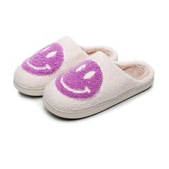 Winter Woman Flannel Slippers Couple Indoor Non-Slip Slipper