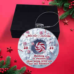 3-D With You Custom Christmas 2024 Large Acrylic Ornament Plaque