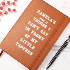 Personalized Funny Yappers Journal for Mom| Gift for Her, Girlfriend, Daughter, BFF, Wife, Aunt, who is also a Mother