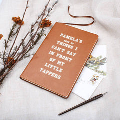 Personalized Funny Yappers Journal for Mom| Gift for Her, Girlfriend, Daughter, BFF, Wife, Aunt, who is also a Mother