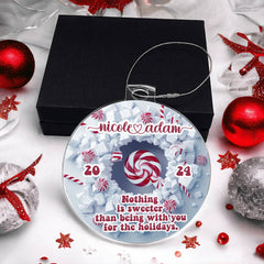 3-D With You Custom Christmas 2024 Large Acrylic Ornament Plaque