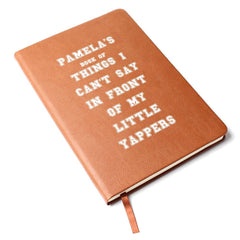 Personalized Funny Yappers Journal for Mom| Gift for Her, Girlfriend, Daughter, BFF, Wife, Aunt, who is also a Mother