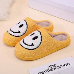 Winter Woman Flannel Slippers Couple Indoor Non-Slip Slipper