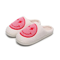 Winter Woman Flannel Slippers Couple Indoor Non-Slip Slipper