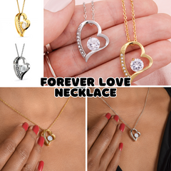 Valentine's Daughter Gift Bundle: Lit Personalized Keepsake & Gold Necklace