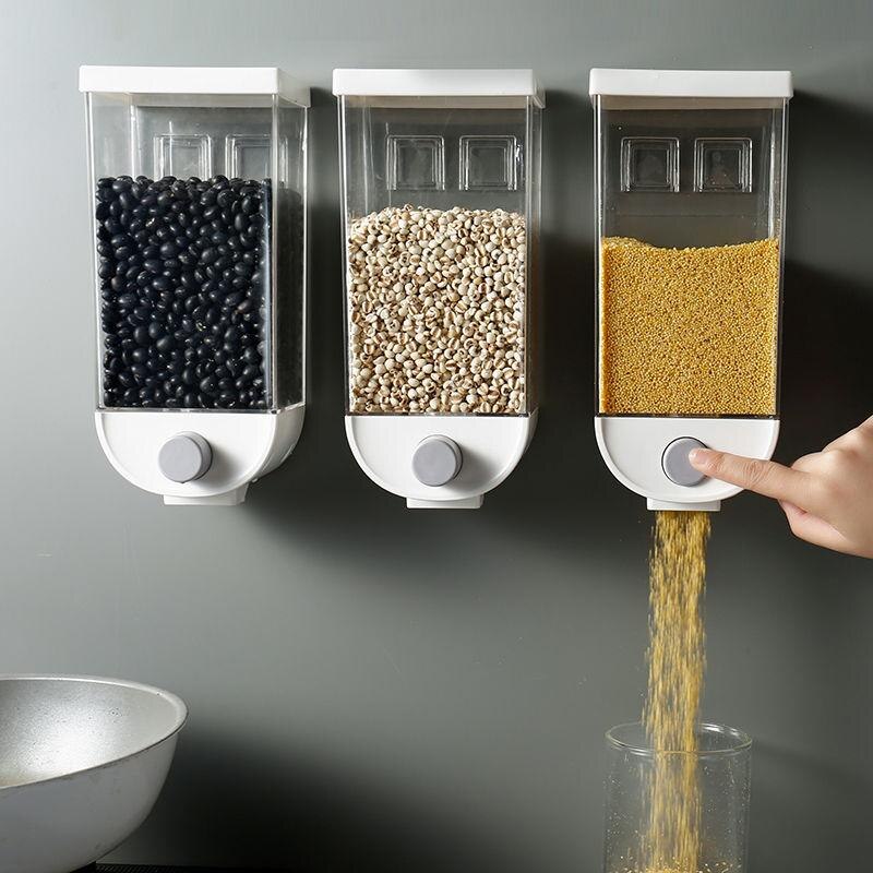 Bocaux scellés multi-grains de cuisine muraux