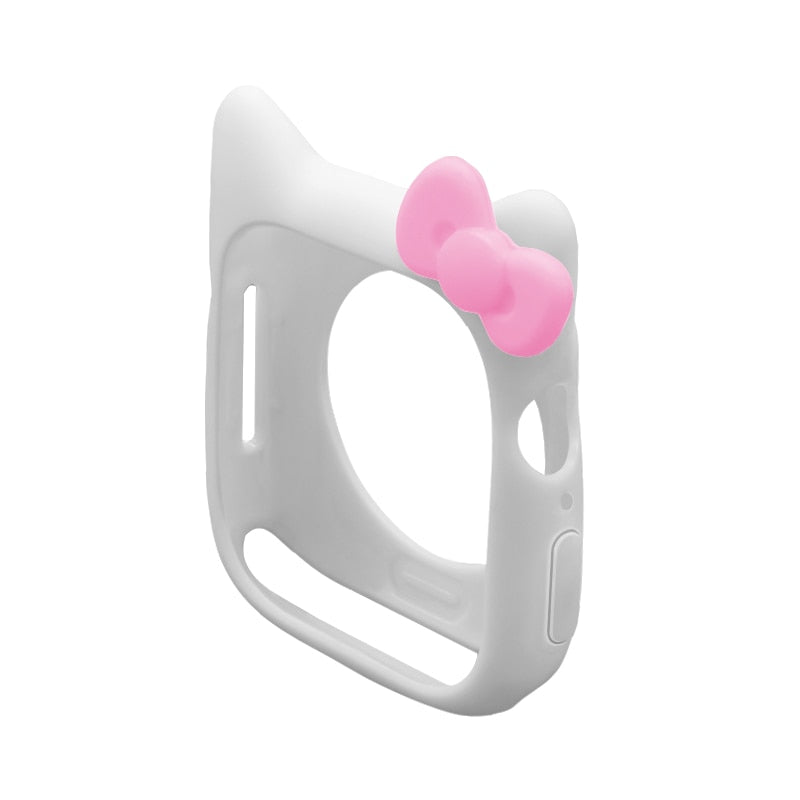 Étui de protection pour montre chat pour Apple Watch 