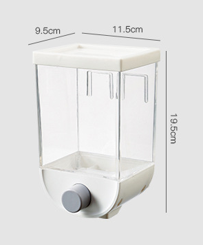 Bocaux scellés multi-grains de cuisine muraux