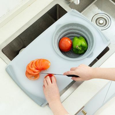 Planche à découper en plastique de cuisine