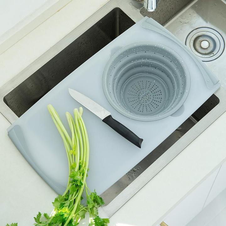 Planche à découper en plastique de cuisine