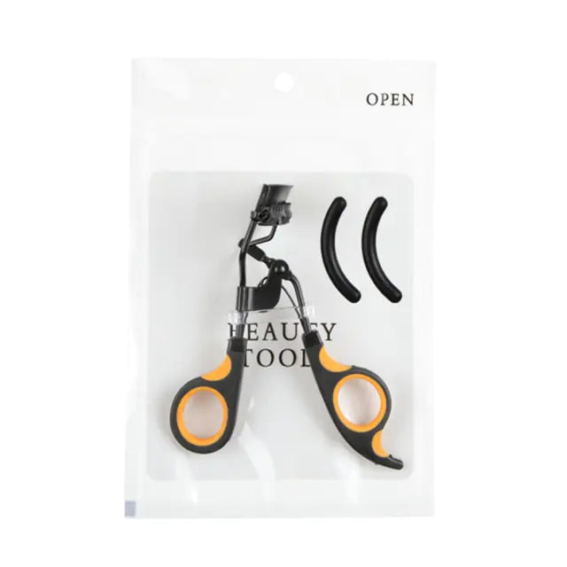 BEST All Eye Shapes Eyelashes Curler - with built-in lash brush!