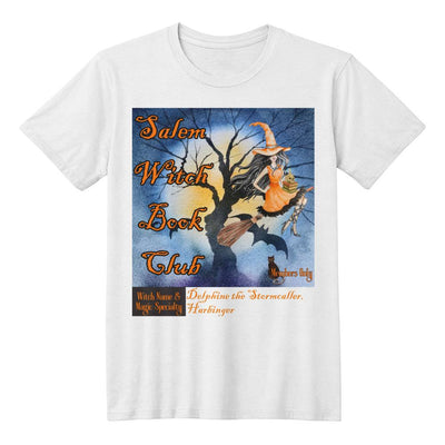 Add your own Witch Name!!! Salem Witch Book Club, Members Only Halloween T-Shirt