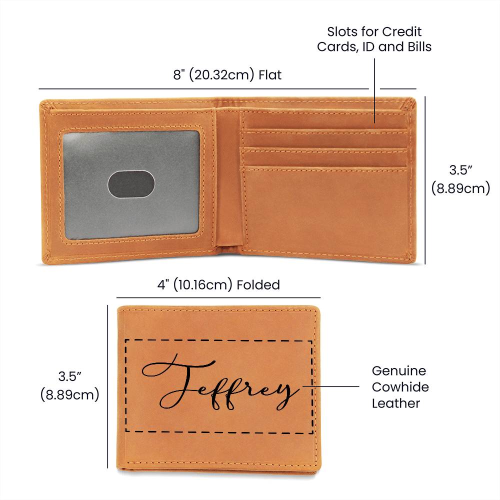 Personalized Wallet for Him