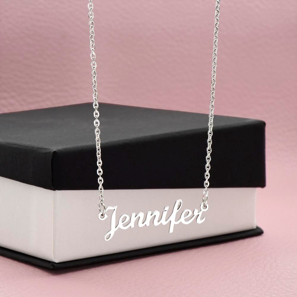 To our Daughter Custom Name Necklace from Parents