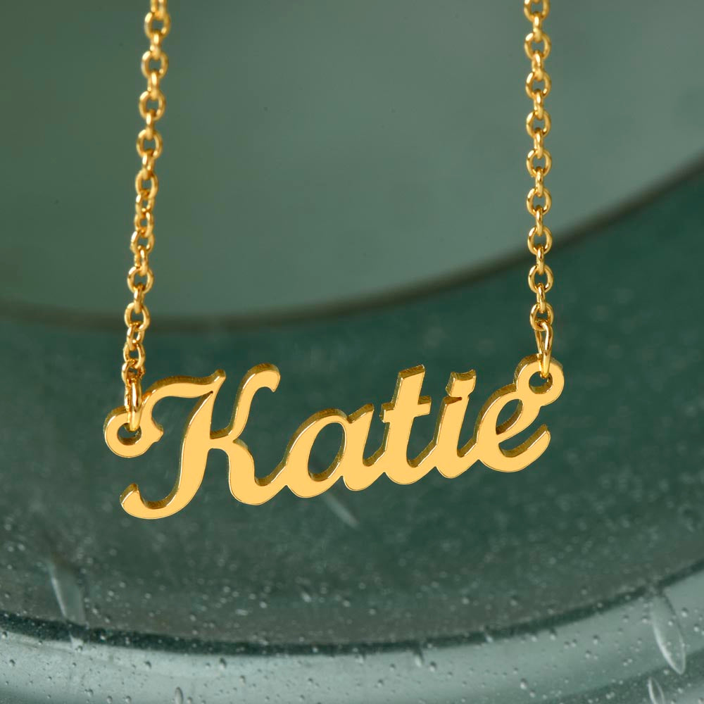 For Daughter Custom Name Necklace From Mom