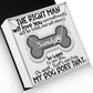 The Right Man Custom Dog Name Necklace