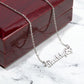 The Right Man Custom Dog Name Necklace