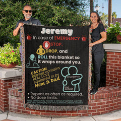 Personalize this today for a loved one - Emergency Hug Blanket