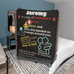 Personalize this today for a loved one - Emergency Hug Blanket