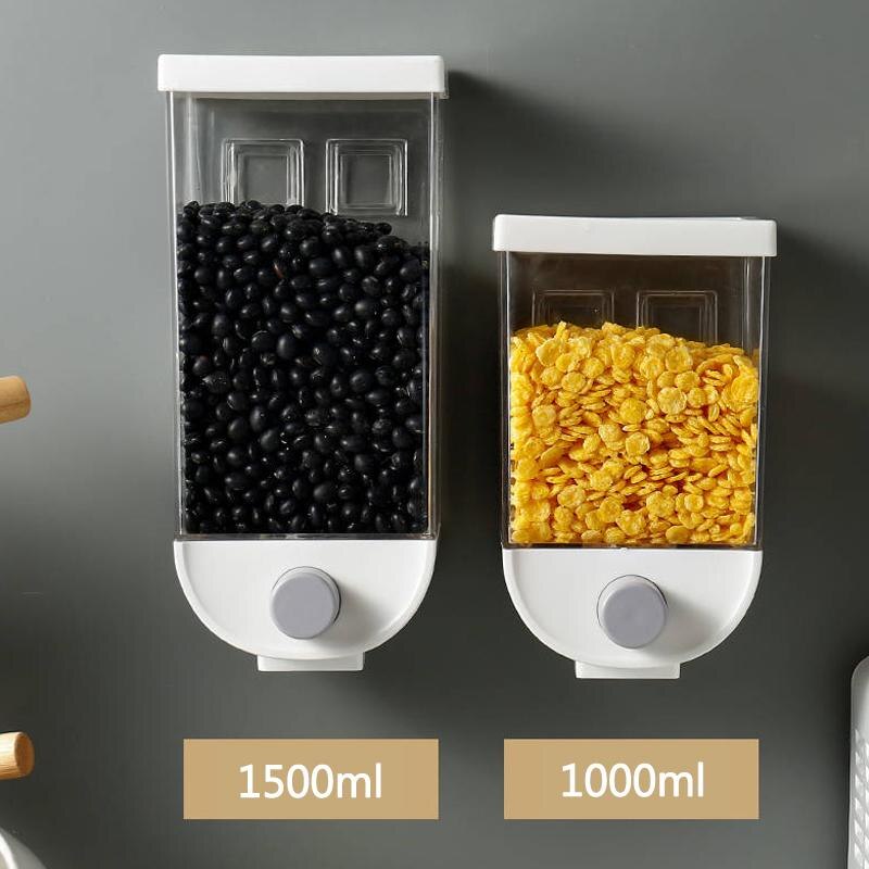 Bocaux scellés multi-grains de cuisine muraux