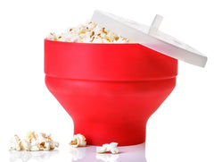 Silicone Bowl Microwave Popcorn Maker